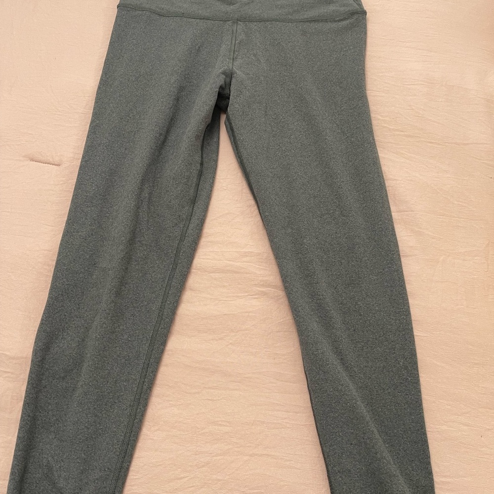 Gray leggings